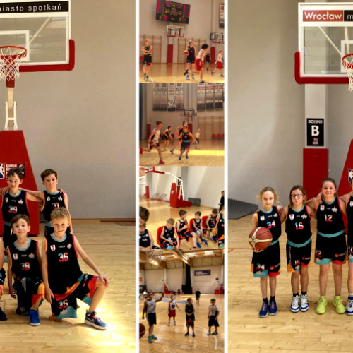 aktualnosci-KS Basket Siechnice - najmłodsi zawodnicy rozegrali pierwszy w życiu turniej [zdjęcia]