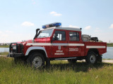 Ćwiczenia strażaków na Błękitnej Lagunie w Siechnicach