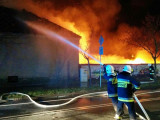 Pożar przy ul. Szkolnej / Świerczewskiego