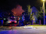 Pożar przy ul. Szkolnej / Świerczewskiego