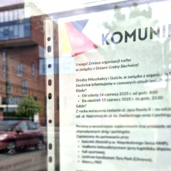 aktualnosci-Dni Gminy Siechnice – utrudnienia, zamknięta ulica Jana Pawła II