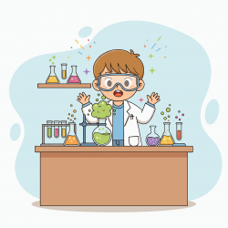 aktualnosci-Mały naukowiec w akcji! Chemiczne warsztaty dla dzieci