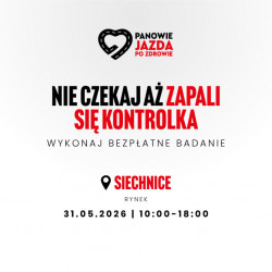 aktualnosci-Bezpłatne badania dla mężczyzn w Siechnicach. HascoBus stanie na Rynku podczas Dnia Dziecka i Biegaj w Siechnicach