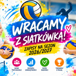 aktualnosci-Siatkówka wraca! Ruszają zapisy na zajęcia dla dzieci i młodzieży w gminie Siechnice
