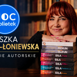 aktualnosci-Literacka Noc Bibliotek w Groblicach. Gościem Agnieszka Lingas-Łoniewska