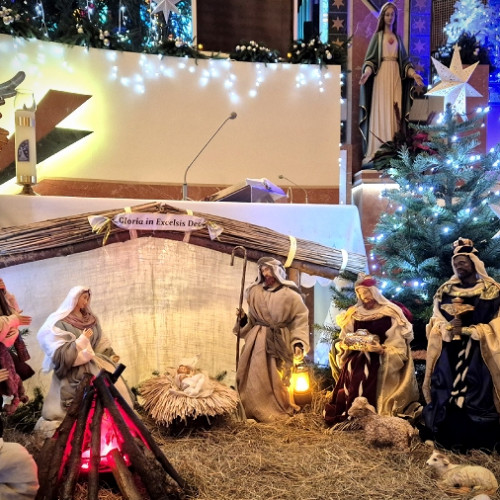 aktualnosci-Święta Bożego Narodzenia, pasterka i kolęda w parafii w Siechnicach