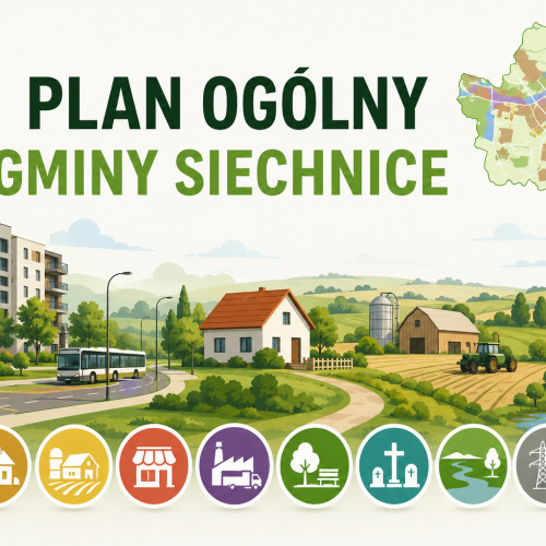 aktualnosci-Trwają konsultacje Planu Ogólnego. Spotkanie dla mieszkańców Siechnic