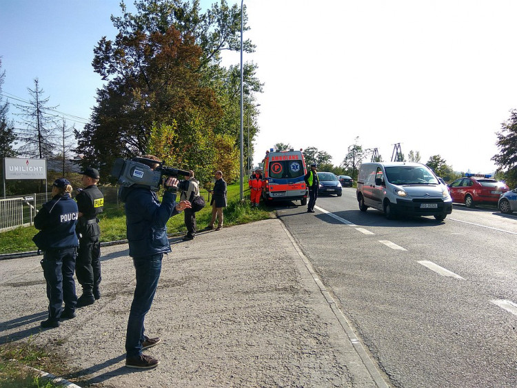 Radwanice: pożar hali produkcyjnej
