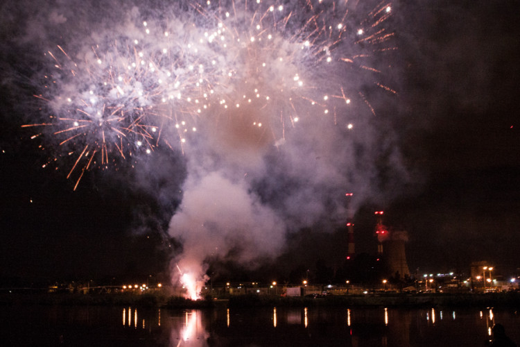 Wystrzałowa noc nad Błękitną Laguną [foto] [video]