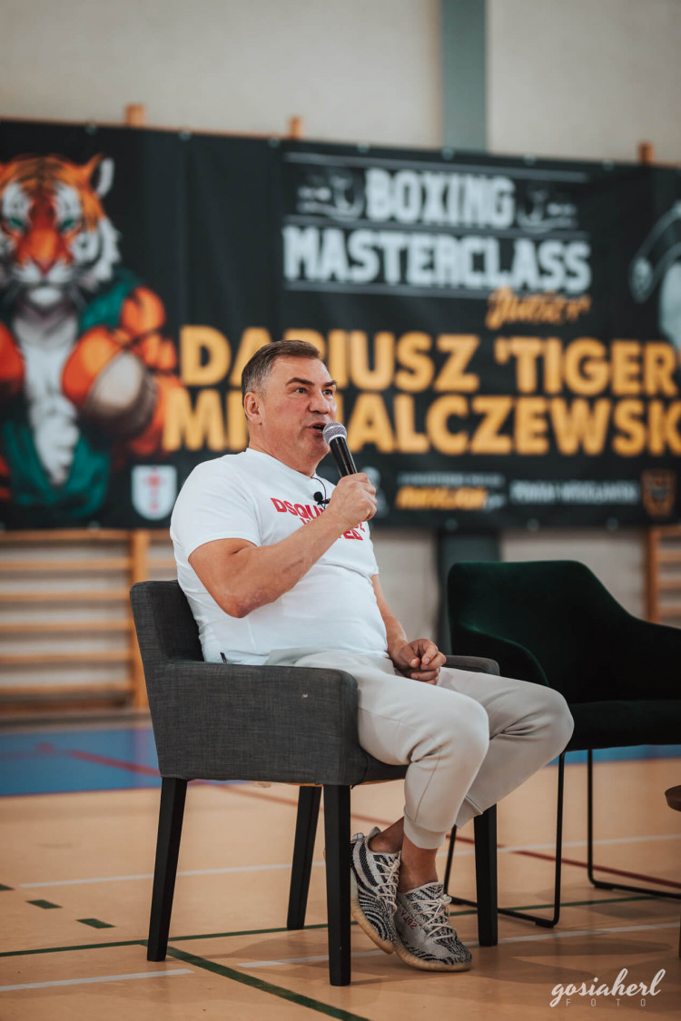Spotkanie z Dariuszem TIGEREM Michalczewskim za nami. Zobacz zdjęcia