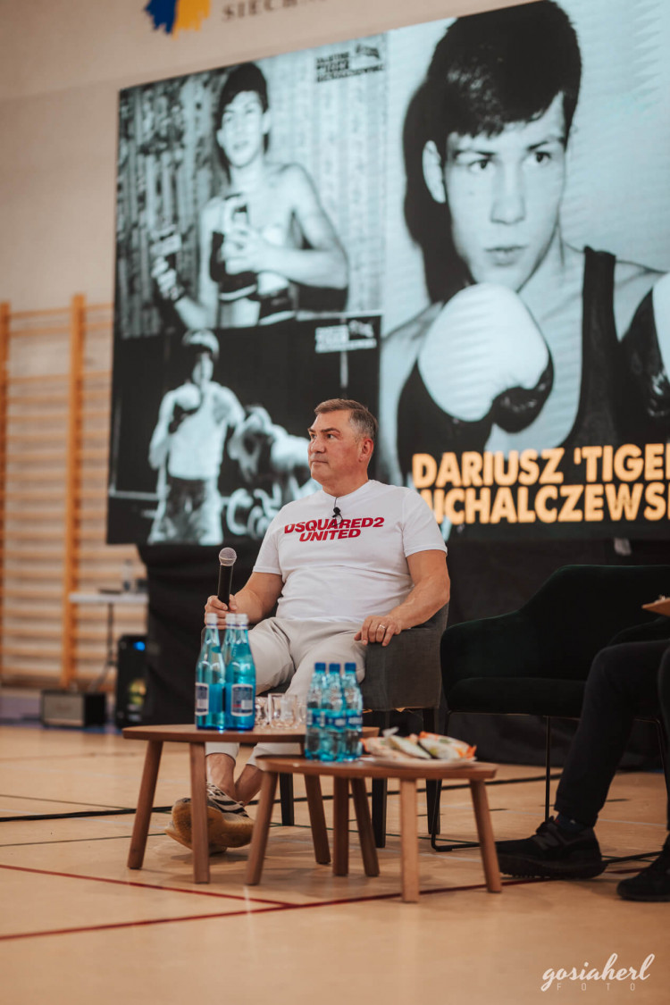 Spotkanie z Dariuszem TIGEREM Michalczewskim za nami. Zobacz zdjęcia