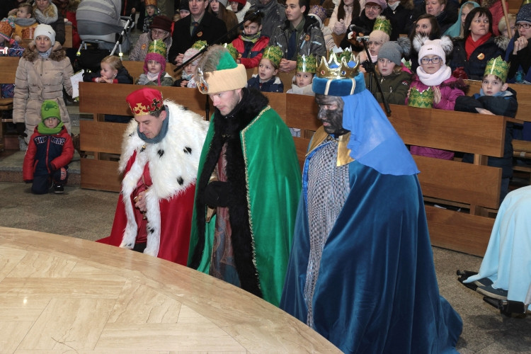 Orszak Trzech Króli w Siechnicach - zdjęcia