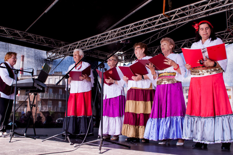 Miasteczko rozrywki i występy sekcji Centrum Kultury – zdjęcia
