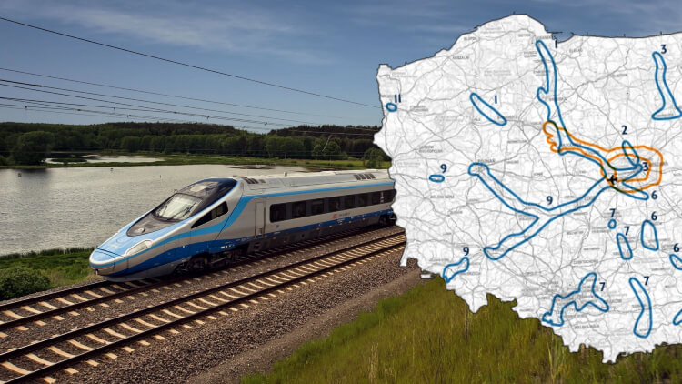 Siechnice: Trasa kolejowa do CPK przez teren Gminy Siechnice? Spotkania konsultacyjne