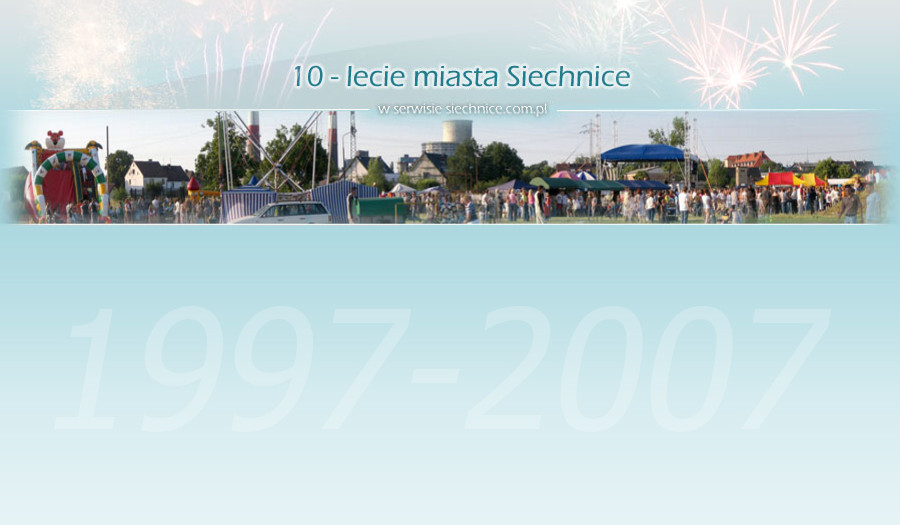 Siechnice: Obchody 10-lecia Siechnic