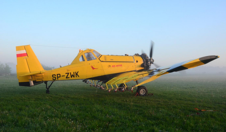 Siechnice: Opryski agrolotnicze