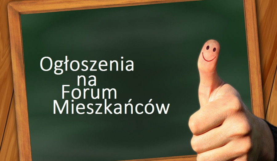 Siechnice: Tablica ogłoszeń na Forum Mieszkanców