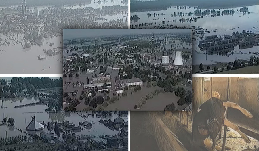Siechnice: Rocznica powodzi tysiąclecia. Siechnice pod wodą w 1997 roku - zobacz zdjęcia i film