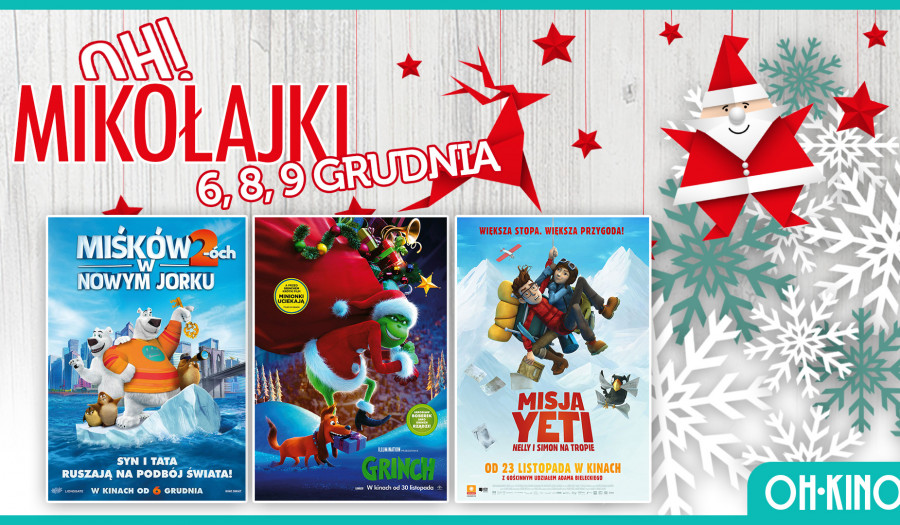 Siechnice: OH Kino: repertuar 30 listopada - 6 grudnia