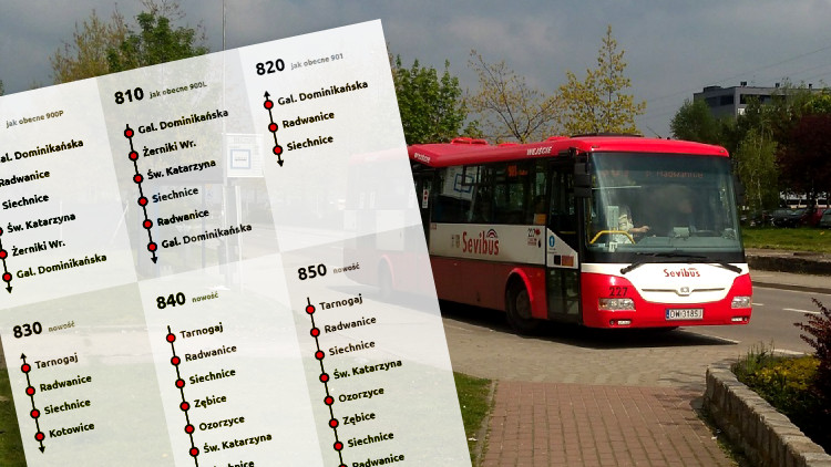 Siechnice: Przetarg na obsługę nowej komunikacji autobusowej w Siechnicach [aktualizacja]