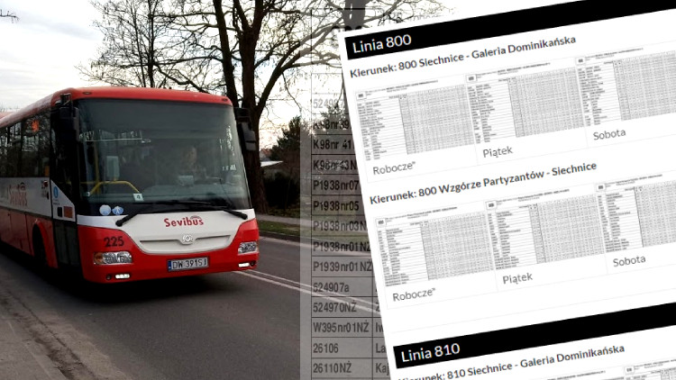 Siechnice: Nowe linie autobusowe od 1 marca - rozkłady jazdy