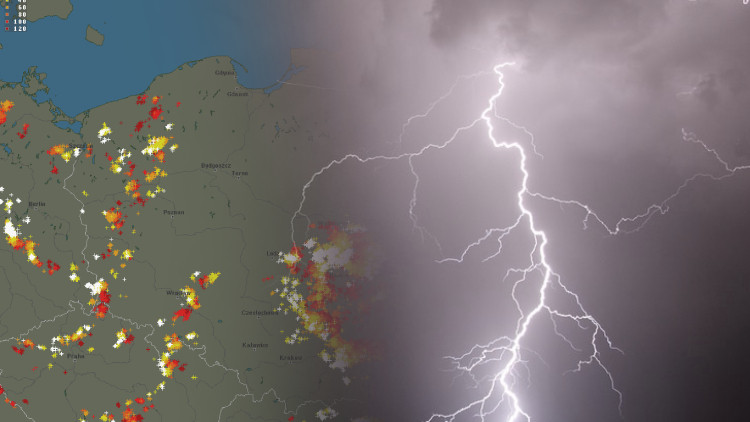 Siechnice: Ostrzeżenia meteo: Upał i burze z gradem [radar]