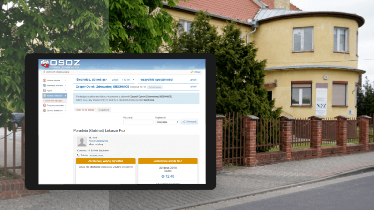 Siechnice: Rejestracja on-line do lekarzy w gminie Siechnice