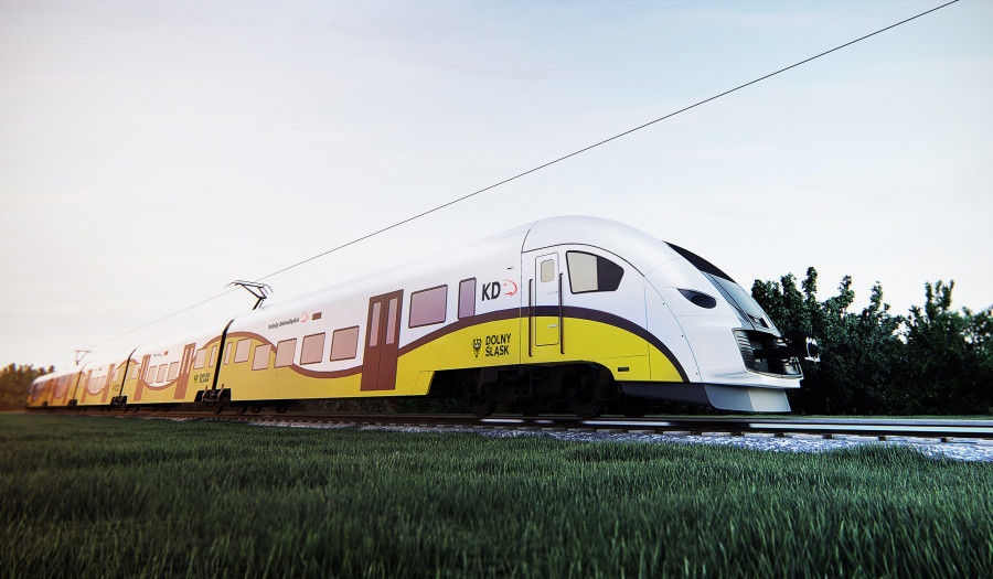 Siechnice: Koleje Dolnośląskie kupują nowe pociągi. Obsłużą m.in. połączenia przez Siechnice