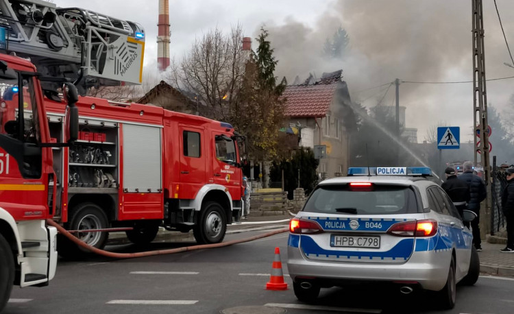 Siechnice: Pożar domu w Siechnicach. Trwa zbiórka pieniędzy dla poszkodowanych