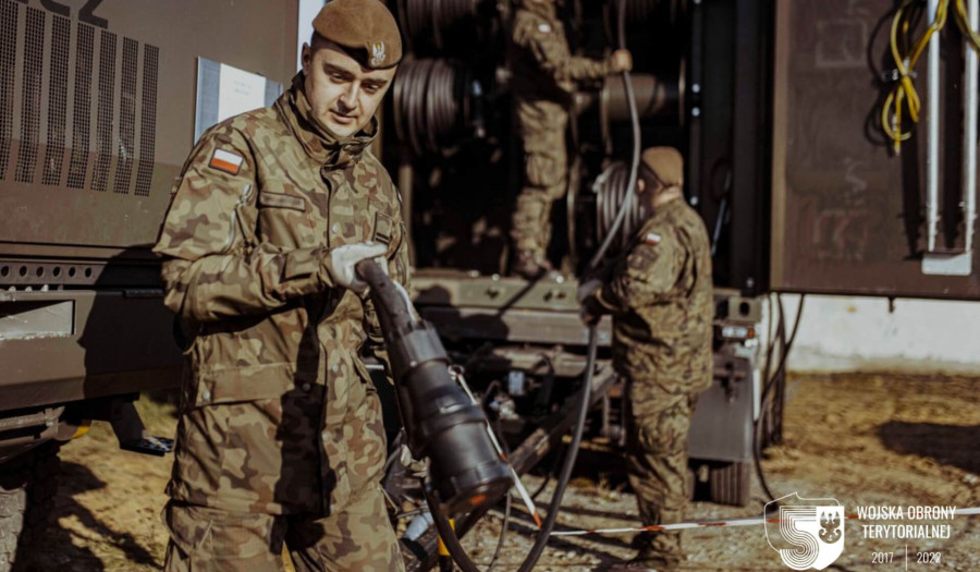 Siechnice: Ćwiczenia Wojsk Obrony Terytorialnej w Siechnicach