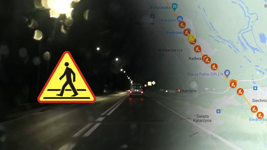 Siechnice: Bezpieczniej przy DK94 w gminie Siechnice. GDDKiA doświetli i zmodernizuje przejścia [mapa]