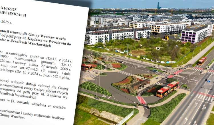 Siechnice: Plany połączenia tramwajowego z Jagodna do Żernik Wrocławskich