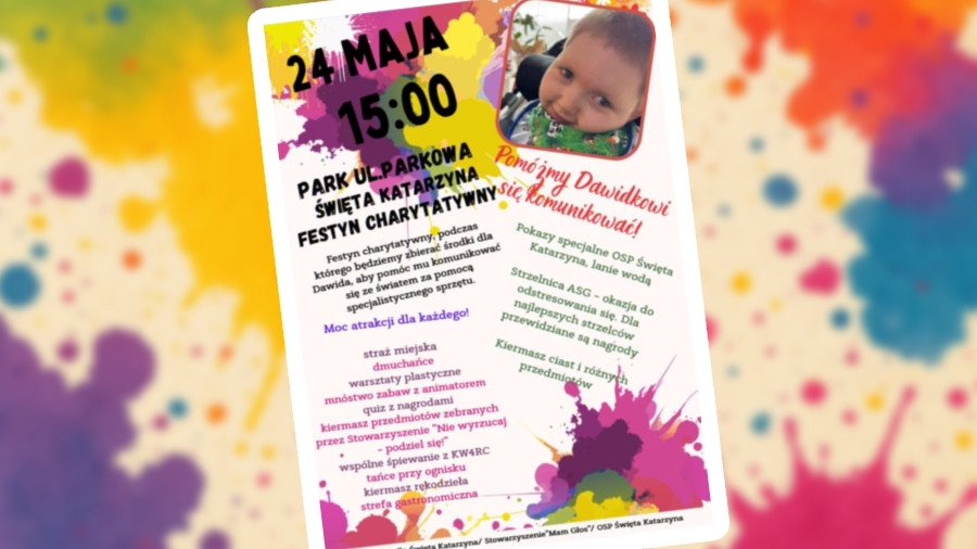 Siechnice: Festyn charytatywny dla Dawida [program]