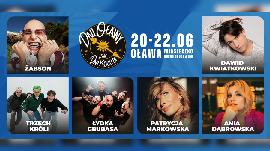 Siechnice: Oława świętuje – zapraszamy na Dni Oławy – Dni Koguta 2025!