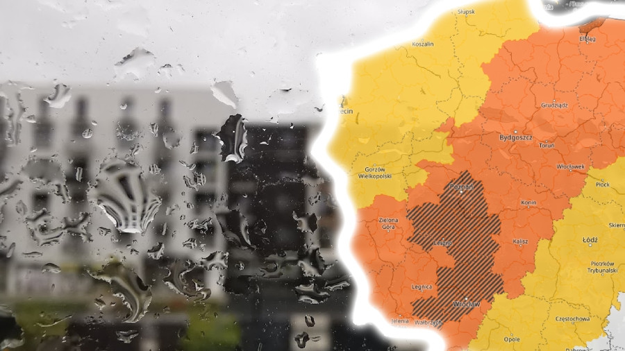 Siechnice: Ostrzeżenie meteorologiczne 2. stopnia – możliwe burze, grad i silny wiatr