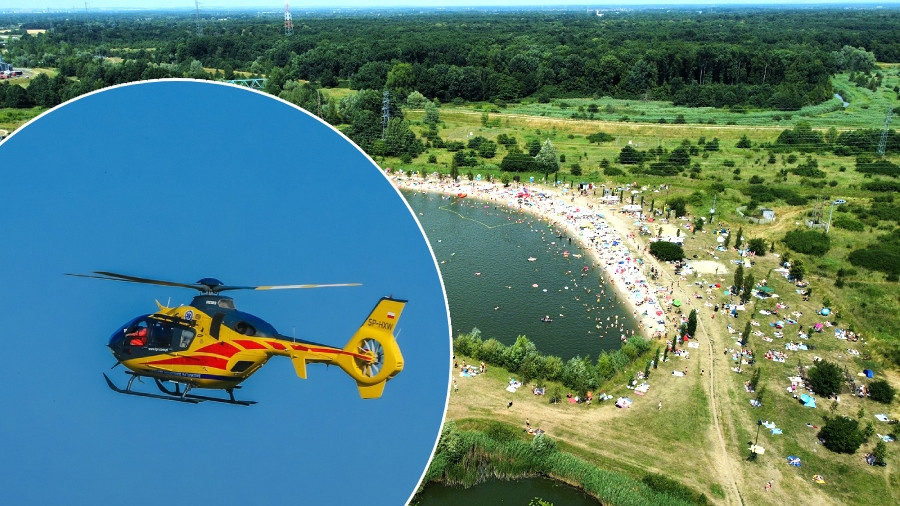 Siechnice: Bezpieczeństwo nad wodą. Kolejny wypadek na Błękitnej Lagunie
