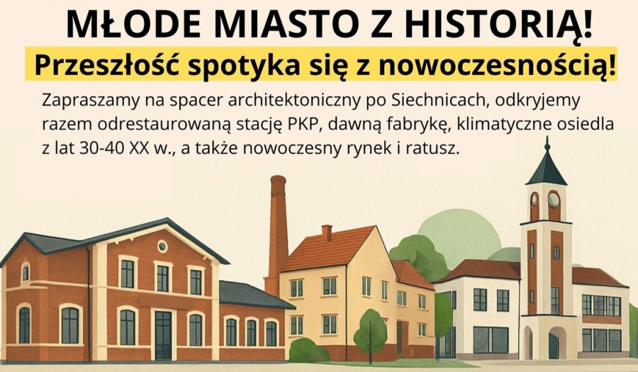 Siechnice: Odkryj miasto na nowo! Spacer architektoniczny po Siechnicach