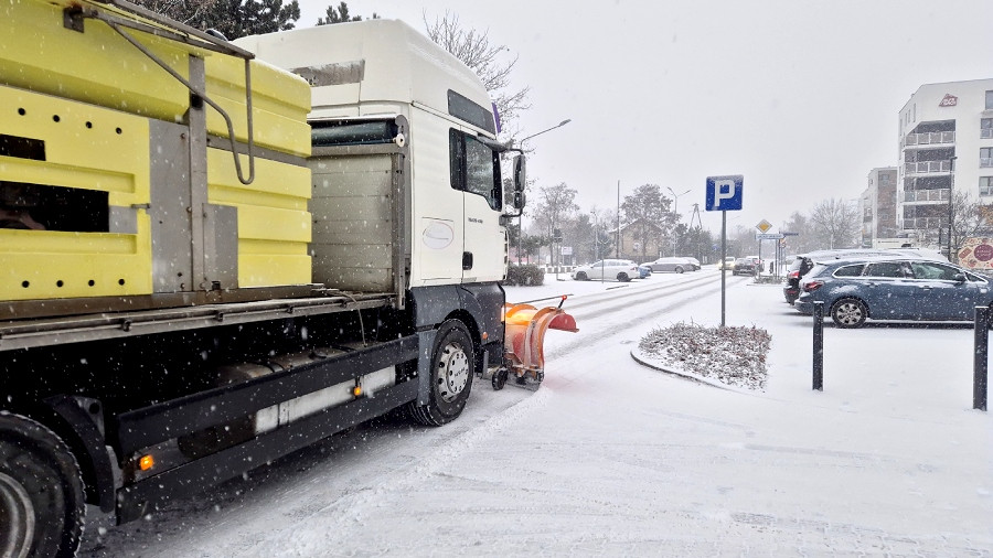 Siechnice: Pierwszy atak zimy. Ostrzeżenie, utrzymanie dróg i prognozy