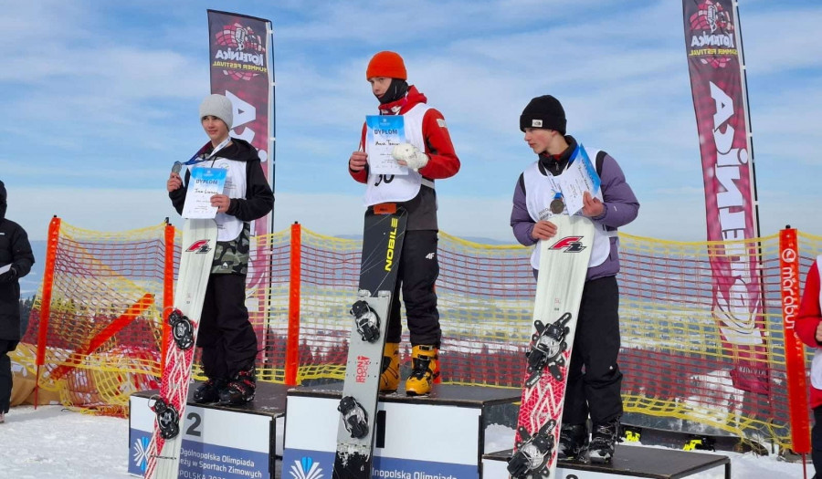 Siechnice: Mieszkaniec Gminy Siechnice Wicemistrzem Polski w snowboardzie!