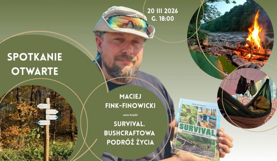 Siechnice: Bushcraft i survival w praktyce. Wyjątkowe spotkanie w Klubie Relaks