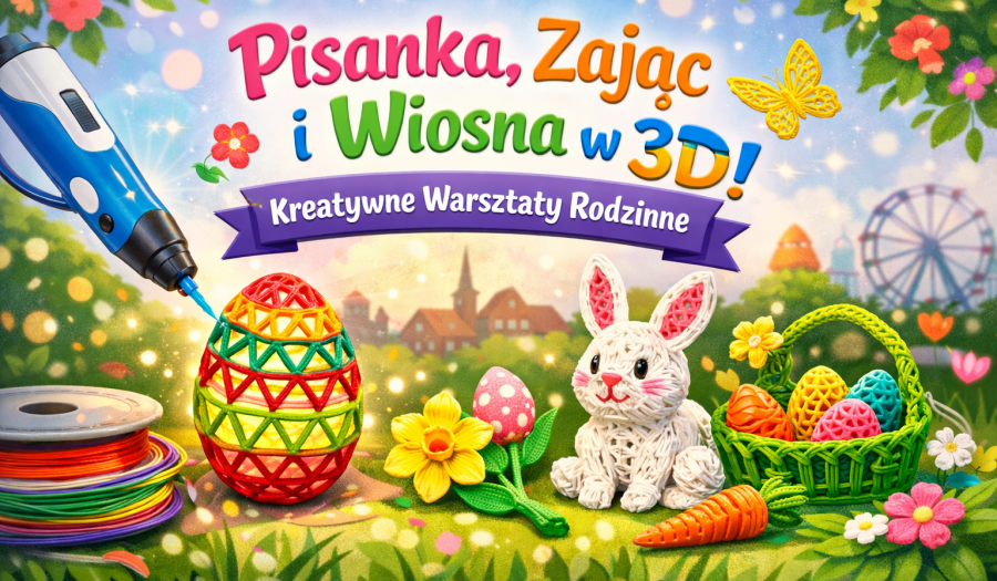 Siechnice: Pisanki i zajączki… inaczej! Warsztaty 3D w Siechnicach