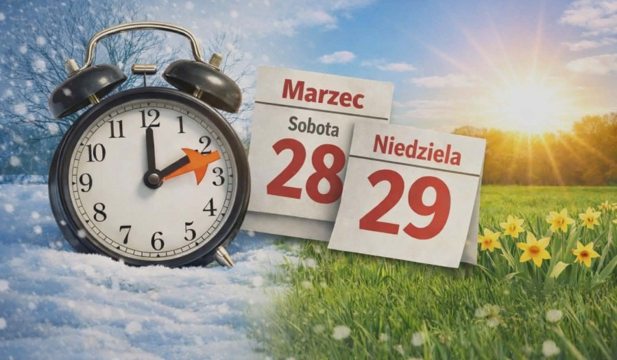 Siechnice: Zmiana czasu z zimowego na letni – 28/29 marca