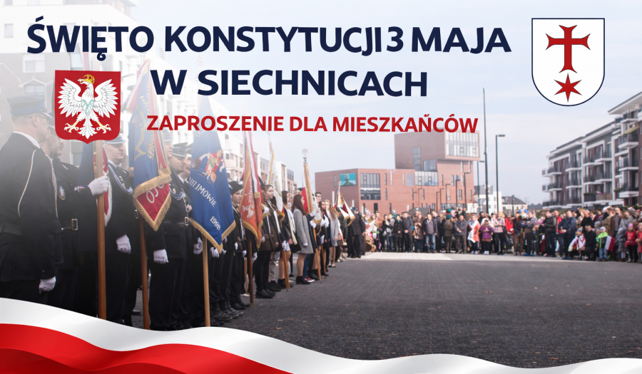 Siechnice: Muzyka, tradycja i wspólnota. Uroczyste obchody 3 Maja w Siechnicach