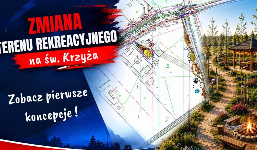 Siechnice: Nowe miejsce rekreacji przy ul. Św. Krzyża. Zobacz pierwsze koncepcje