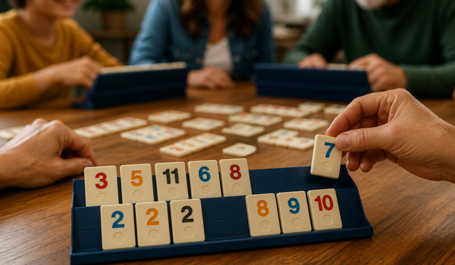 Siechnice: Rummikub w Kotowicach. Międzypokoleniowa zabawa w ramach Tygodnia Bibliotek