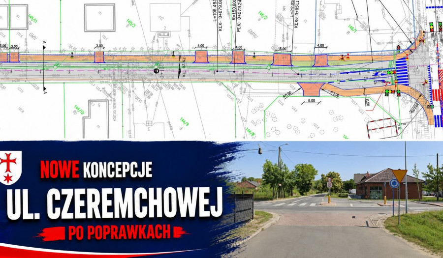 Siechnice: Przebudowa ul. Czeremchowej. Poznaj projekty i wyraź swoją opinię