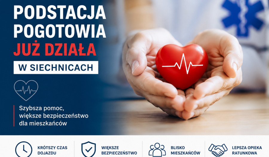 Siechnice: Karetka na stałe w Siechnicach. Uruchomiono podstację pogotowia ratunkowego