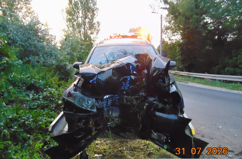 Siechnice: Policja o wypadku w Siechnicach. Kierowca zatrzymany, pasażerka z ciężkimi obrażeniami
