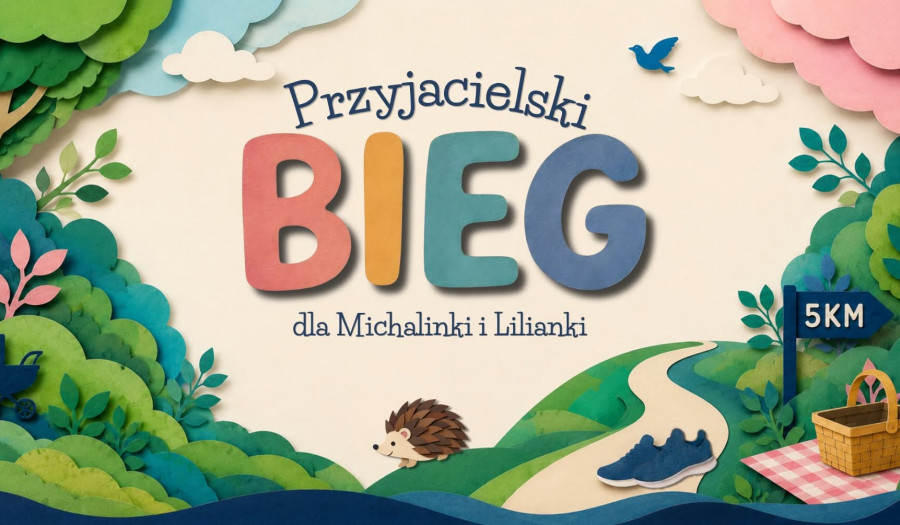 Siechnice: Przyjacielski bieg dla Michalinki i Lilianki. Każdy krok ma znaczenie