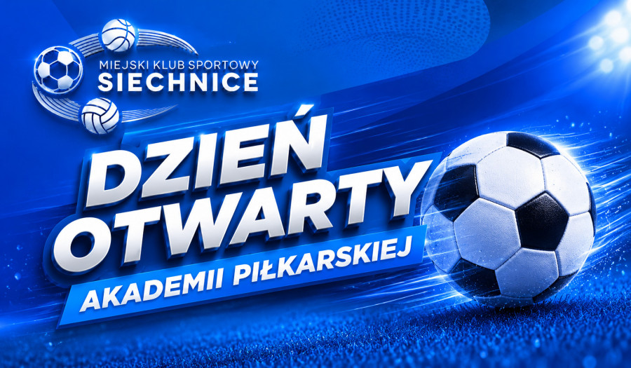 Siechnice: MKS Siechnice otwiera drzwi Akademii. Przyjdź na Dzień Otwarty